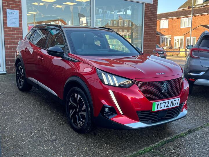 Peugeot E-2008 50kWh GT Auto 5dr (7kW Charger)