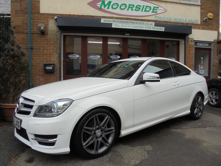 Mercedes-Benz C Class 1.6 C180 BlueEfficiency AMG Sport Plus G-Tronic+ Euro 5 (s/s) 2dr