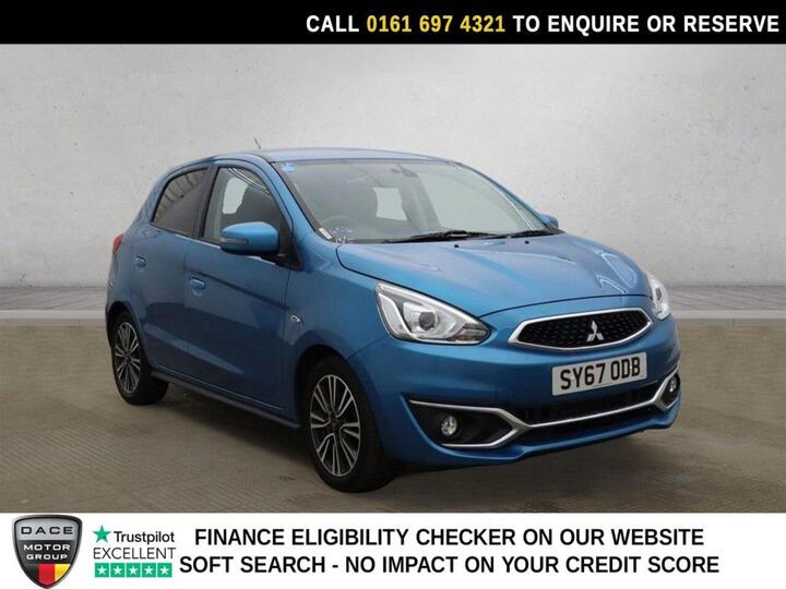 Mitsubishi MIRAGE 1.2 Juro CVT Euro 6 (s/s) 5dr Mitsubishi MIRAGE 1.2 Juro CVT Euro 6 (s/s) 5dr