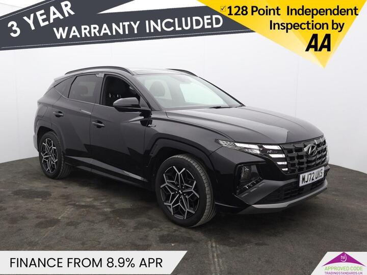Hyundai TUCSON 1.6 T-GDi 13.8kWh N Line S Auto 4WD Euro 6 (s/s) 5dr Hyundai TUCSON 1.6 T-GDi 13.8kWh N Line S Auto 4WD Euro 6 (s/s) 5dr