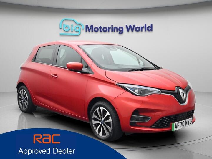 Renault Zoe R135 52kWh GT Line Auto 5dr (i, Rapid Charge)