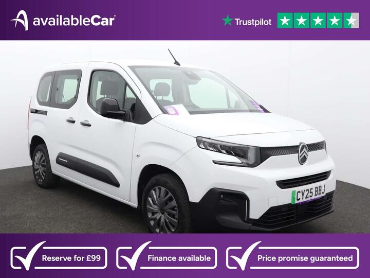 Citroen E-Berlingo 52kWh PLUS M Auto 5dr (7.4kW Charger)