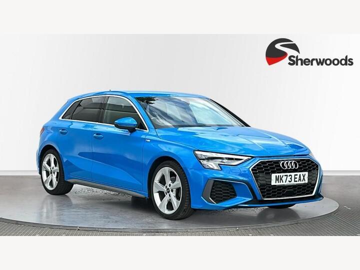 Audi A3 1.0 TFSI 30 S Line Sportback S Tronic Euro 6 (s/s) 5dr