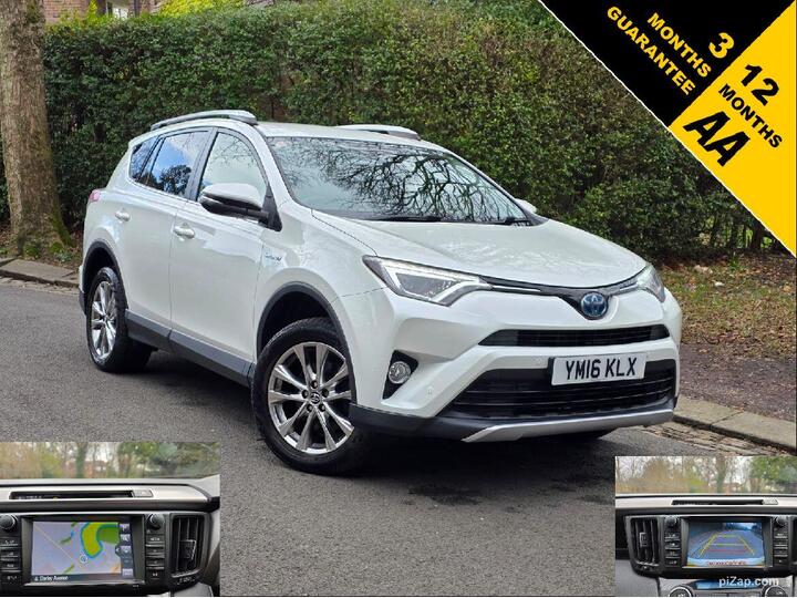 Toyota RAV4 2.5 VVT-h Excel CVT 4WD Euro 6 (s/s) 5dr (Safety Sense)