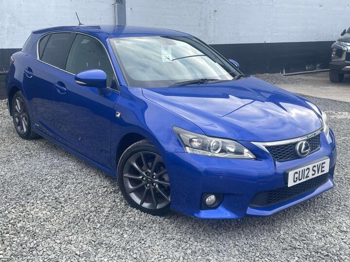 Lexus CT 1.8 200h F Sport CVT Euro 5 (s/s) 5dr