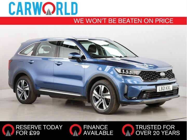 Kia SORENTO 1.6 T-GDi 13.8kWh 2 Auto AWD Euro 6 (s/s) 5dr