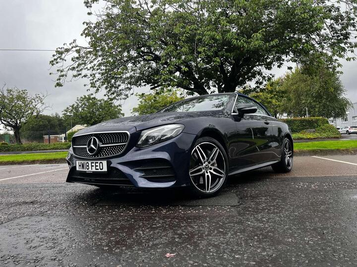 Mercedes-Benz E-CLASS 3.0 E350d V6 AMG Line (Premium Plus) Cabriolet G-Tronic+ 4MATIC Euro 6 (s/s) 2dr