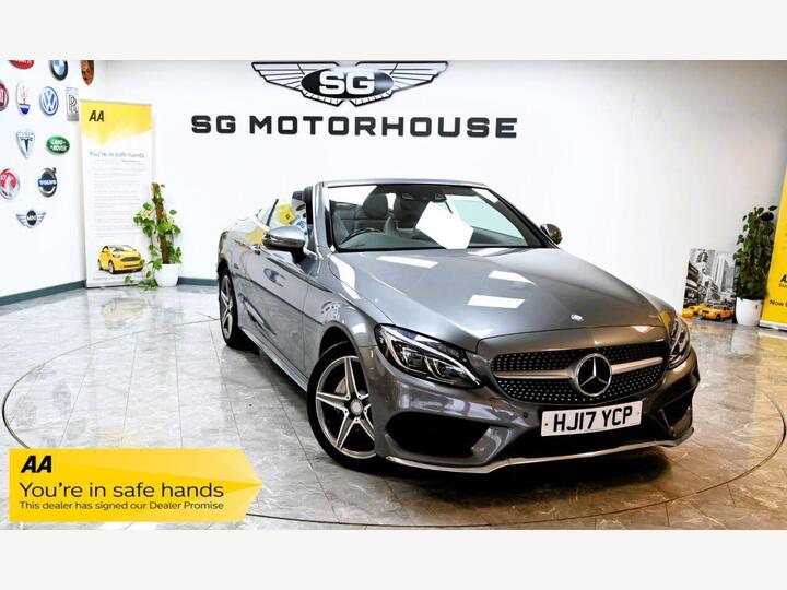 Mercedes-Benz C-CLASS 2.1 C220d AMG Line Cabriolet G-Tronic+ 4MATIC Euro 6 (s/s) 2dr