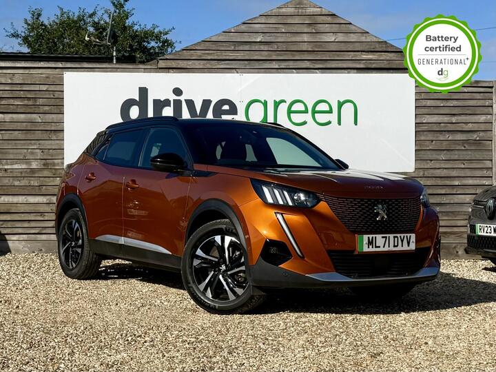 Peugeot E-2008 50kWh GT Auto 5dr