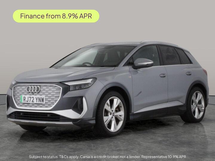 Audi Q4 E-tron 50 S Line Auto Quattro 5dr 82kWh Audi Q4 E-tron 50 S Line Auto Quattro 5dr 82kWh