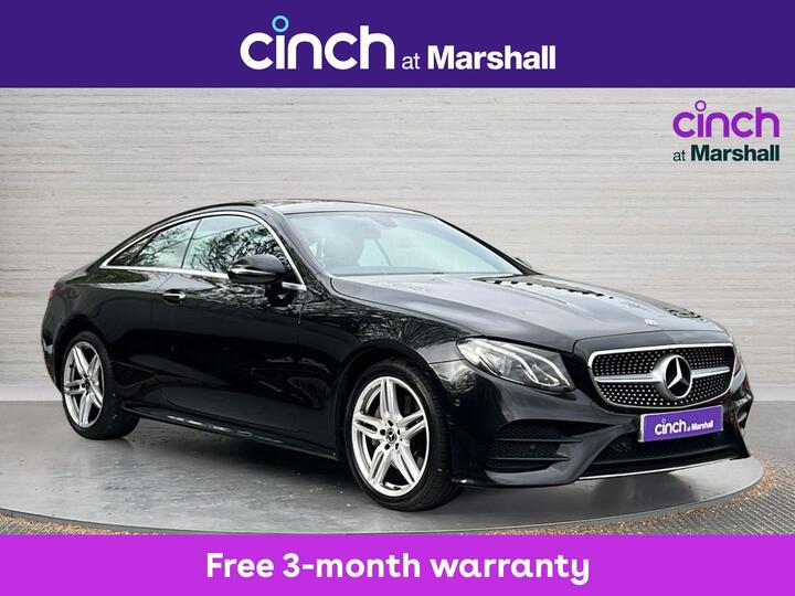 Mercedes-Benz E Class 2.0 E220d AMG Line (Premium) G-Tronic+ Euro 6 (s/s) 2dr Mercedes-Benz E Class 2.0 E220d AMG Line (Premium) G-Tronic+ Euro 6 (s/s) 2dr