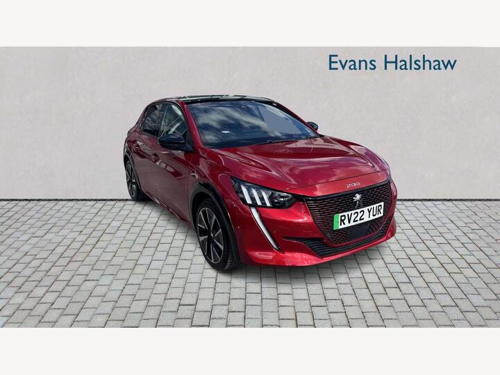 Peugeot E-208 ELECTRIC HATCHBACK 50kWh GT Auto 5dr (7kW Charger) Peugeot E-208 ELECTRIC HATCHBACK 50kWh GT Auto 5dr (7kW Charger)