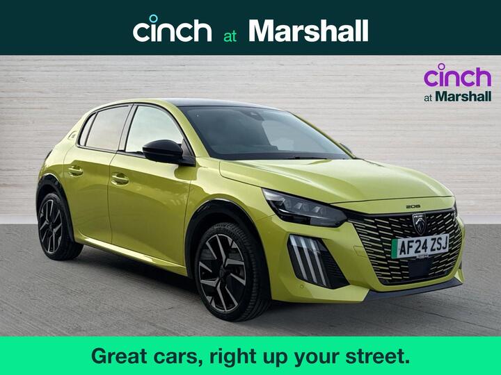 Peugeot E-208 51kWh GT Auto 5dr (7.4kW Charger)