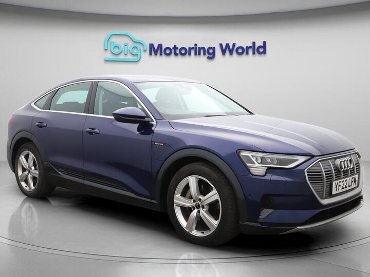 Audi E-tron 55 Technik Sportback Auto Quattro 5dr 95kWh (11kW Charger)