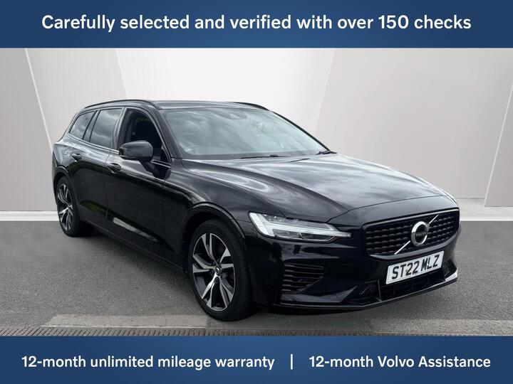Volvo V60 2.0h T6 Recharge 18.8kWh R-Design Auto AWD Euro 6 (s/s) 5dr