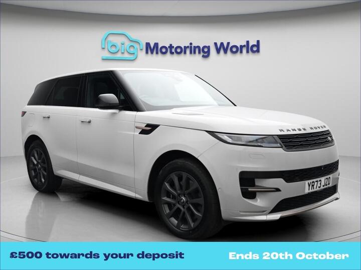 Land Rover Range Rover Sport 3.0 P440e 38.2kWh Dynamic SE Auto 4WD Euro 6 (s/s) 5dr