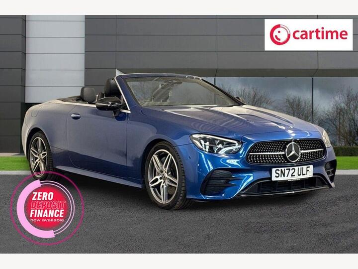Mercedes-Benz E-CLASS 2.0 E300h MHEV AMG Line Night Edition (Premium Plus) Cabriolet G-Tronic+ Euro 6 (s/s) 2dr