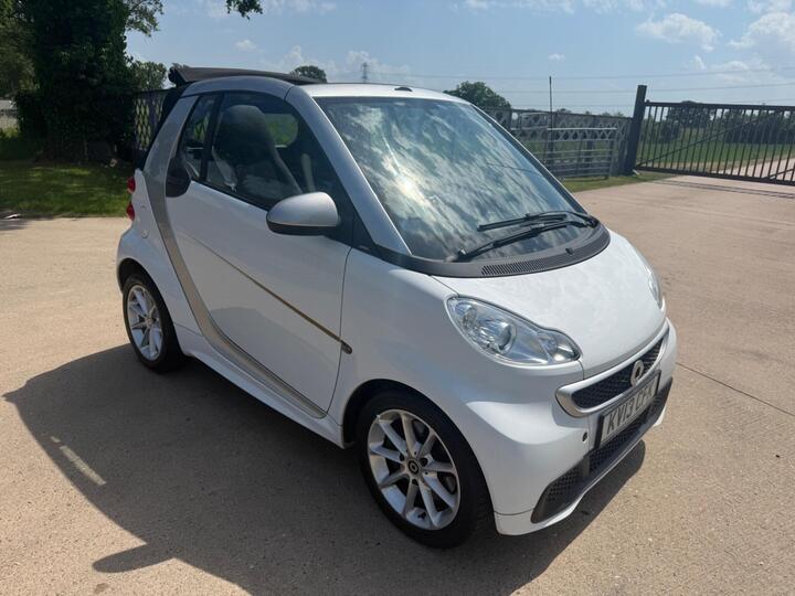 Smart Fortwo 1.0 MHD Passion Cabriolet SoftTouch Euro 5 (s/s) 2dr Smart Fortwo 1.0 MHD Passion Cabriolet SoftTouch Euro 5 (s/s) 2dr