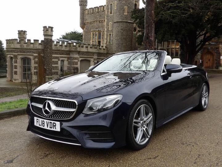 Mercedes-Benz E Class 2.0 E220d AMG Line (Premium Plus) Cabriolet G-Tronic+ Euro 6 (s/s) 2dr