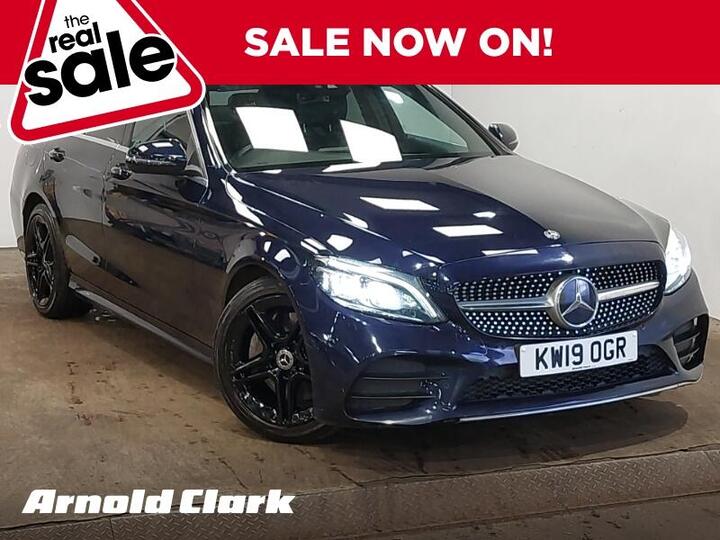 Mercedes-Benz C Class 2.0 C300d AMG Line (Premium) G-Tronic+ Euro 6 (s/s) 4dr