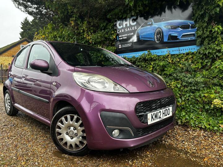 Peugeot 107 1.0 12V Active Euro 5 5dr Peugeot 107 1.0 12V Active Euro 5 5dr