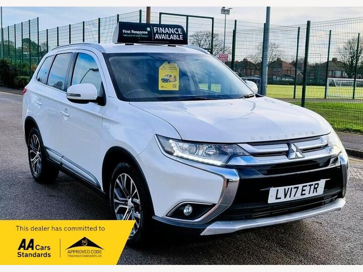 Mitsubishi Outlander 2.2 DI-D 3 Auto 4WD Euro 6 5dr
