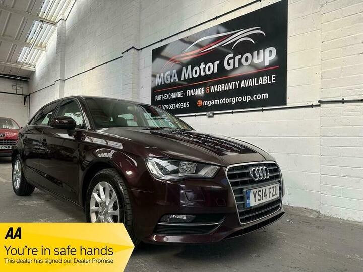 Audi A3 1.6 TDI SE Sportback S Tronic Euro 5 (s/s) 5dr