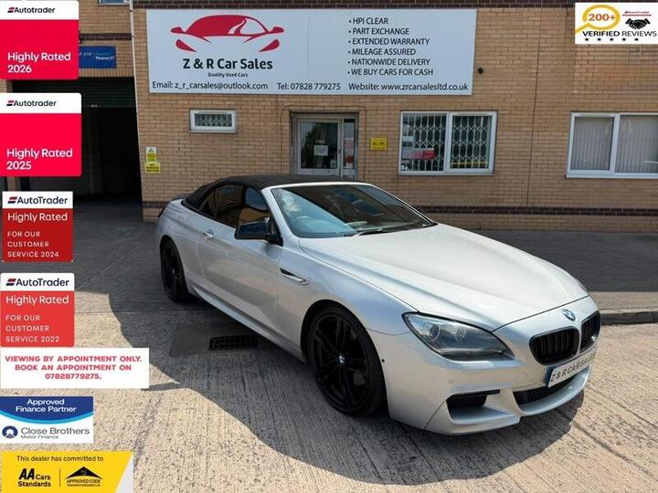 BMW 6 SERIES 3.0 640d M Sport Steptronic Euro 5 (s/s) 2dr