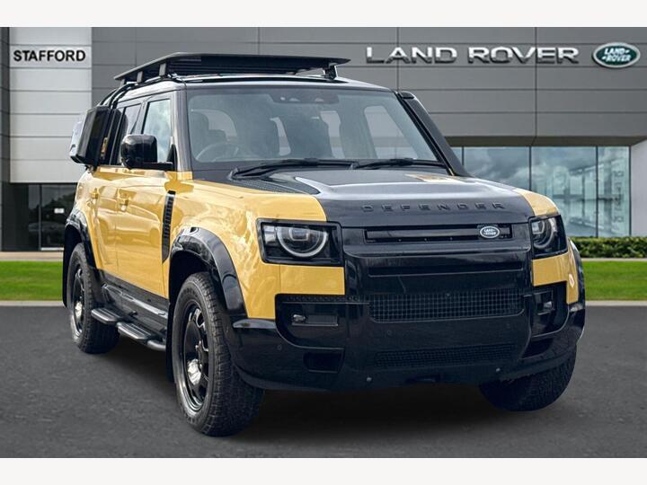 Land Rover Defender 110 3.0 D350 MHEV Trophy Edition Deep Sandglow Auto 4WD Euro 6 (s/s) 5dr