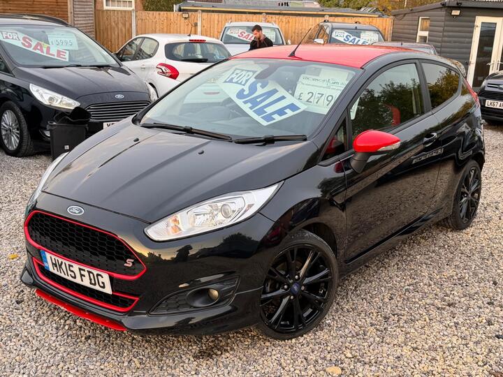 Ford Fiesta 1.0T EcoBoost Zetec S Black Edition Euro 6 (s/s) 3dr