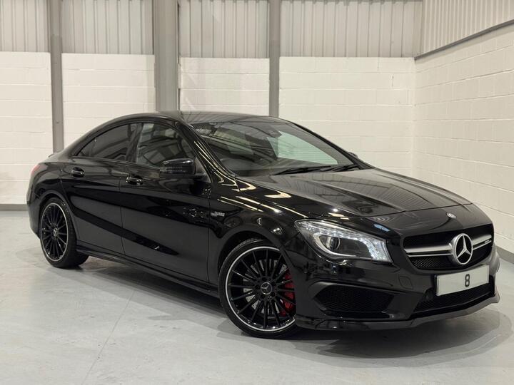 Mercedes-Benz CLA 2.0 CLA45 AMG Coupe SpdS DCT 4MATIC Euro 6 (s/s) 4dr Mercedes-Benz CLA 2.0 CLA45 AMG Coupe SpdS DCT 4MATIC Euro 6 (s/s) 4dr
