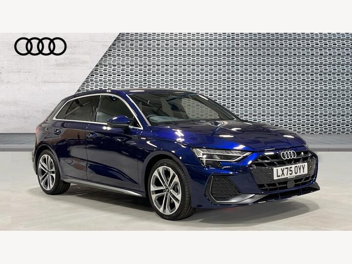 Audi A3 1.5 TFSI 30 S Line Sportback S Tronic Euro 6 (s/s) 5dr