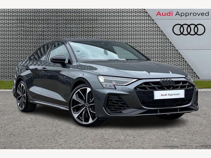 Audi S3 Saloon 2.0 TFSI Black Edition S Tronic Quattro Euro 6 (s/s) 4dr