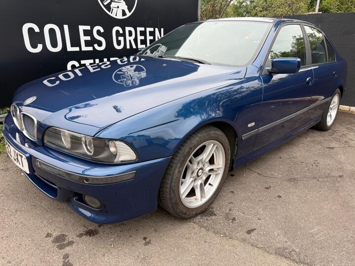 BMW 5 Series 2.2 520i Sport Avus Blue 4dr