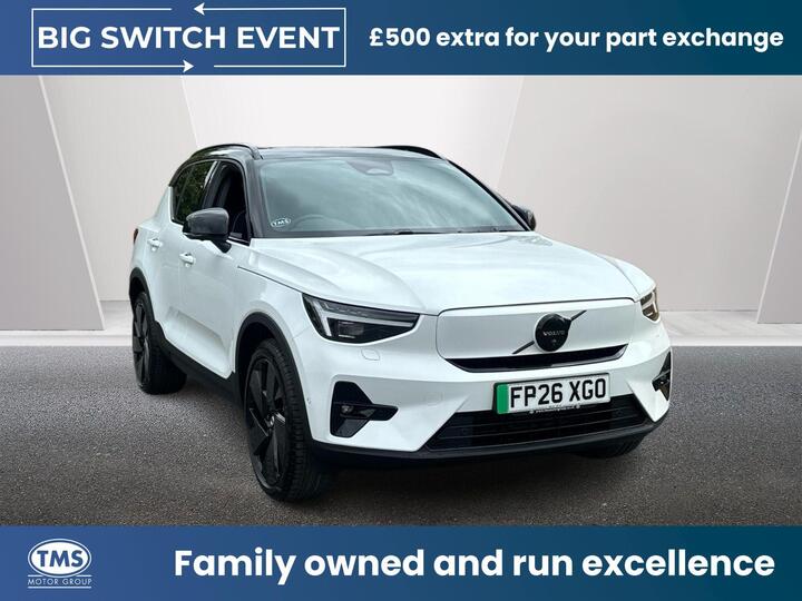 Volvo EX40 Single Motor Extended Range 82kWh Ultra Black Edition Auto 5dr