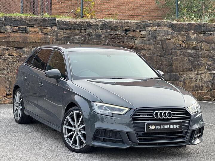 Audi A3 2.0 TDI Black Edition Sportback S Tronic Quattro Euro 6 (s/s) 5dr