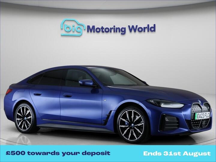 BMW I4 40 83.9kWh M Sport Gran Coupe Auto EDrive 5dr