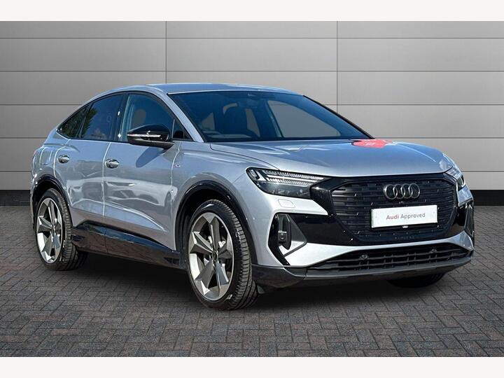 Audi Q4 E-tron 40 Black Edition Sportback Auto 5dr 63kWh Audi Q4 E-tron 40 Black Edition Sportback Auto 5dr 63kWh