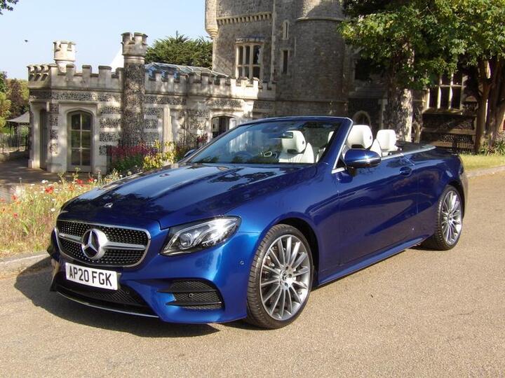 Mercedes-Benz E Class 2.0 E220d AMG Line Cabriolet G-Tronic+ Euro 6 (s/s) 2dr