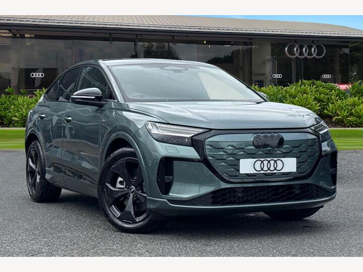 Audi Q4 E-tron 63kWh Black Edition Sportback Auto 5dr