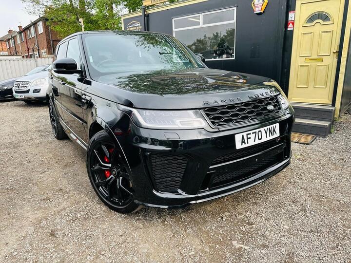 Land Rover Range Rover Sport 5.0 P575 V8 SVR Auto 4WD Euro 6 (s/s) 5dr Land Rover Range Rover Sport 5.0 P575 V8 SVR Auto 4WD Euro 6 (s/s) 5dr