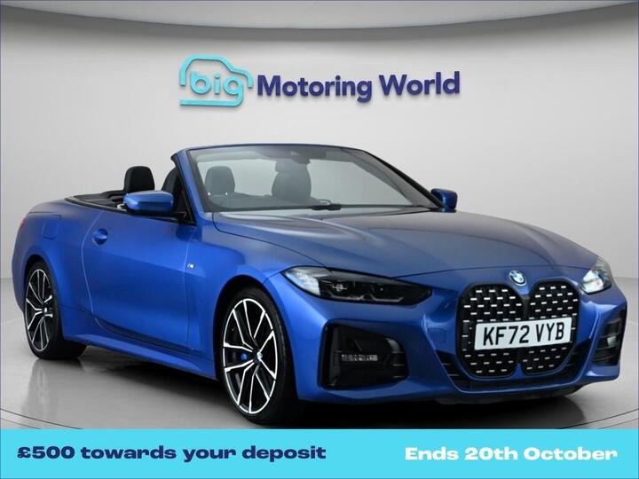 BMW 4 Series 2.0 430i M Sport Auto Euro 6 (s/s) 2dr