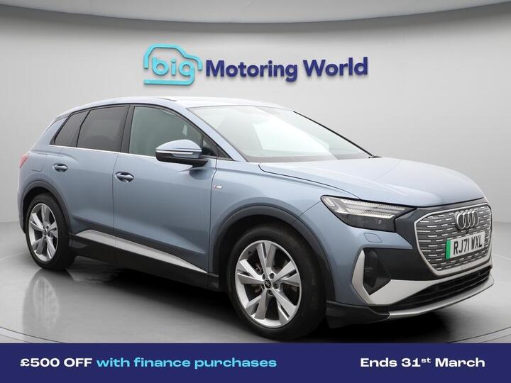 Audi Q4 E-tron 35 S Line Auto 5dr 55kWh