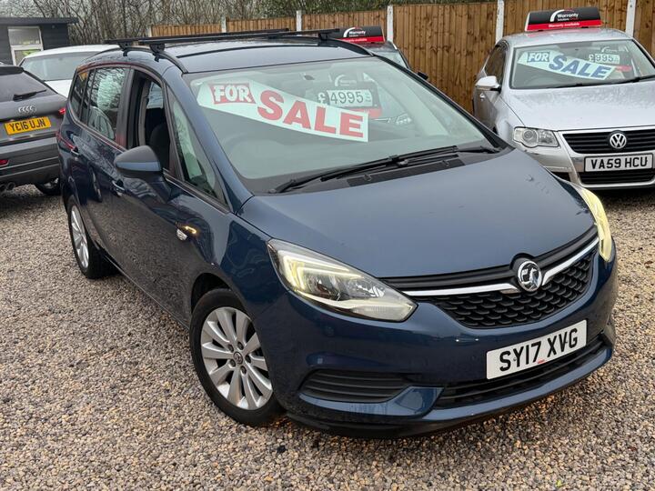 Vauxhall Zafira Tourer 1.4i Turbo Design Euro 6 5dr