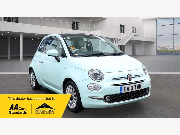 Fiat 500 1.2 Lounge Euro 6 (s/s) 3dr