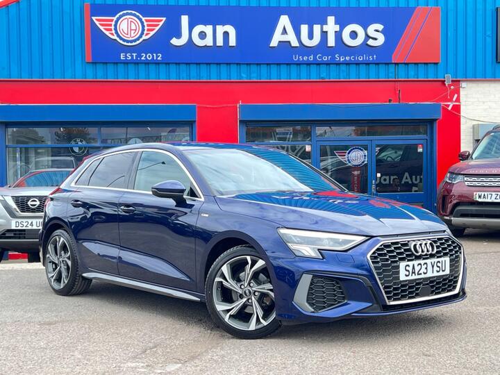 Audi A3 1.0 TFSI 30 S Line Sportback S Tronic Euro 6 (s/s) 5dr