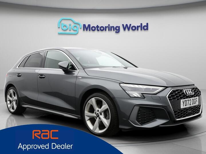 Audi A3 1.5 TFSI 35 S Line Sportback S Tronic Euro 6 (s/s) 5dr