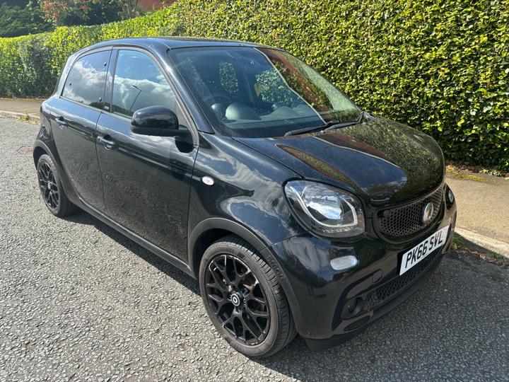 Smart Forfour 1.0 Edition Black Euro 6 (s/s) 5dr