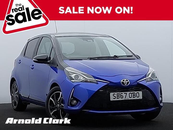 Toyota Yaris 1.5 VVT-i Blue Bi-Tone Euro 6 5dr