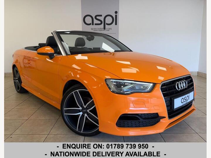 Audi A3 CABRIOLET 1.4 TFSI CoD S Line Euro 6 (s/s) 2dr Audi A3 CABRIOLET 1.4 TFSI CoD S Line Euro 6 (s/s) 2dr